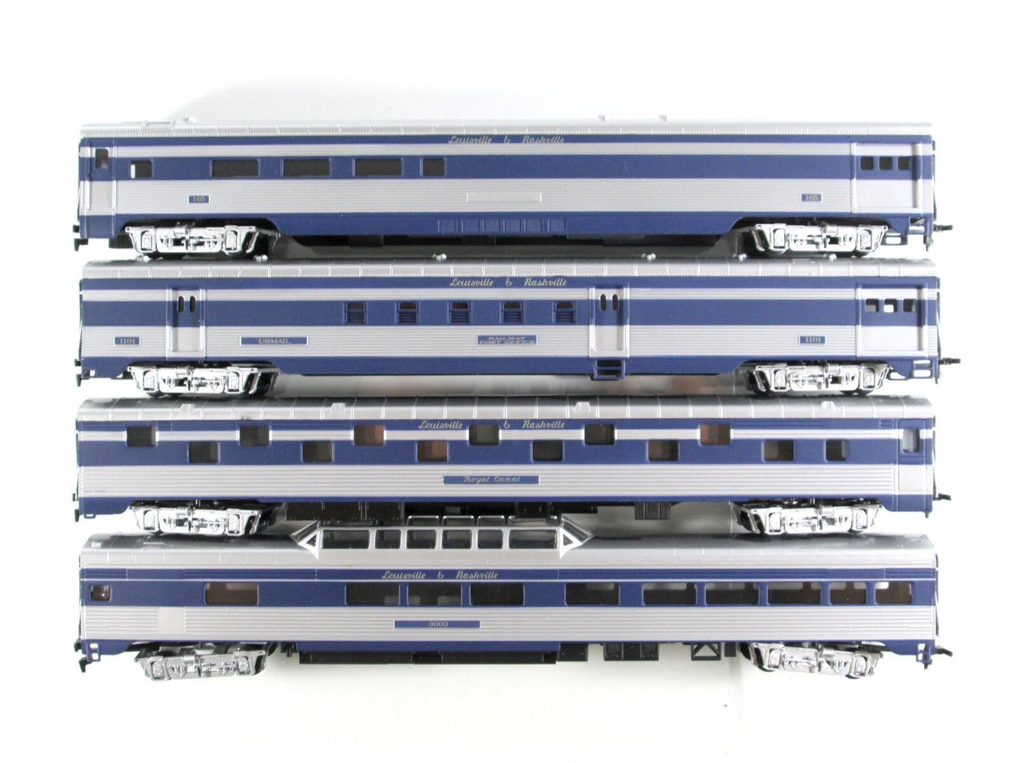 HO Scale ***LOUISVILLE NASHVILLE HUMMINGBIRD*** Passenger 8-Set -IHC 47348 *RARE