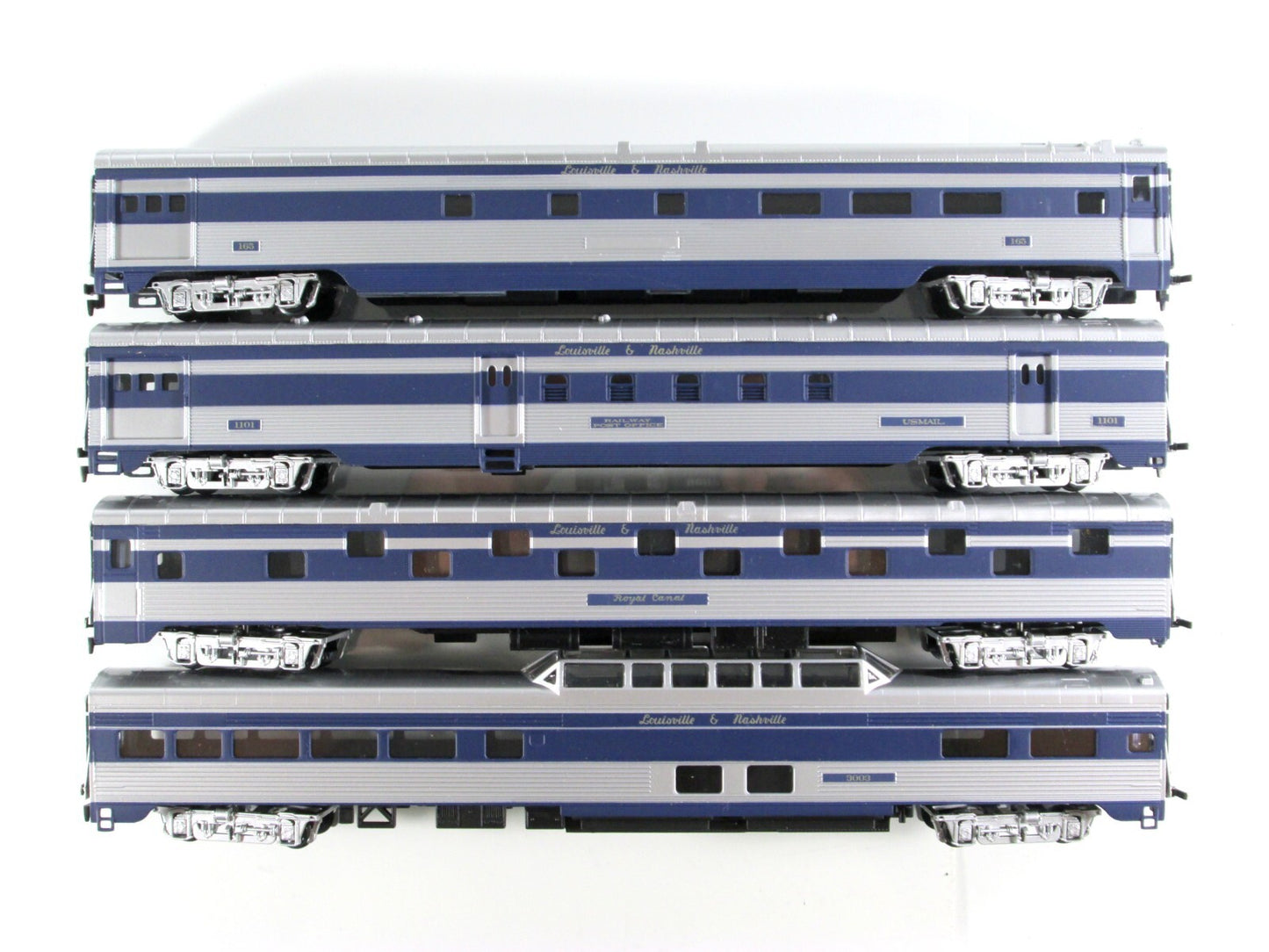 HO Scale ***LOUISVILLE NASHVILLE HUMMINGBIRD*** Passenger 8-Set -IHC 47348 *RARE