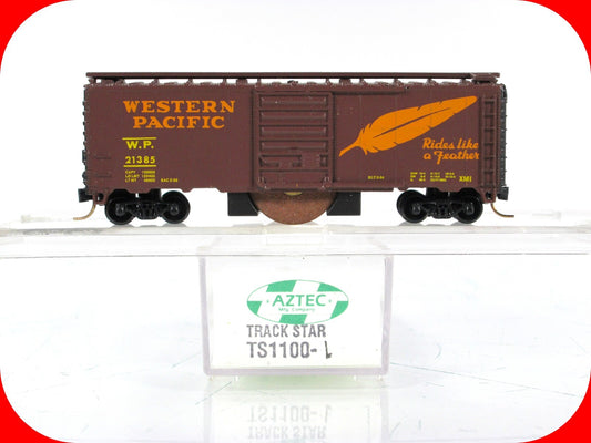 N Scale **WESTERN PACIFIC** Roller Wheel Track Cleaner - AZTEC TS1100, MTL Cplrs