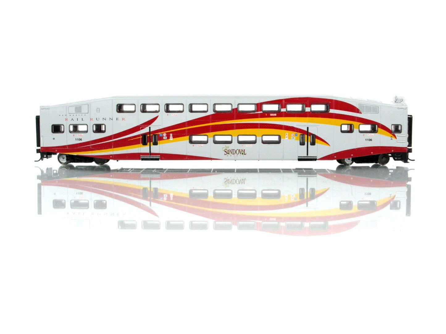 HO Scale **NEW MEXICO RR** Bombardier SANDOVAL Control Car #1106 - Athearn 25510