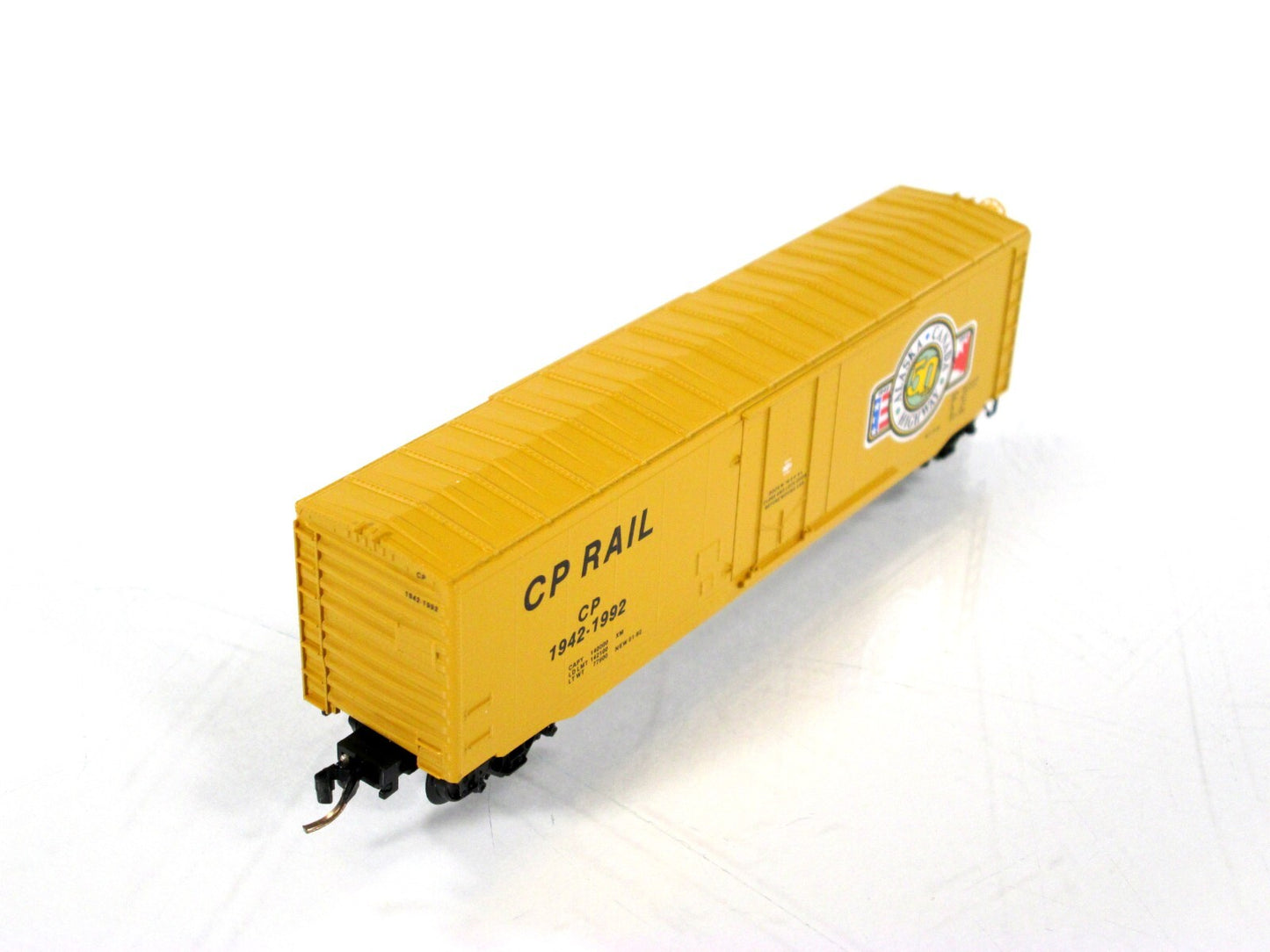 N Scale **ALASKA CANADA HWY** Box Car, CP Rail 1942-1992  Micro Trains *RARE LTD