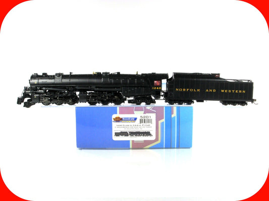 HO Scale ***NORFOLK & WESTERN*** 2-6-6-4 Class A - Broadway 5201, Sound, DCC rdy
