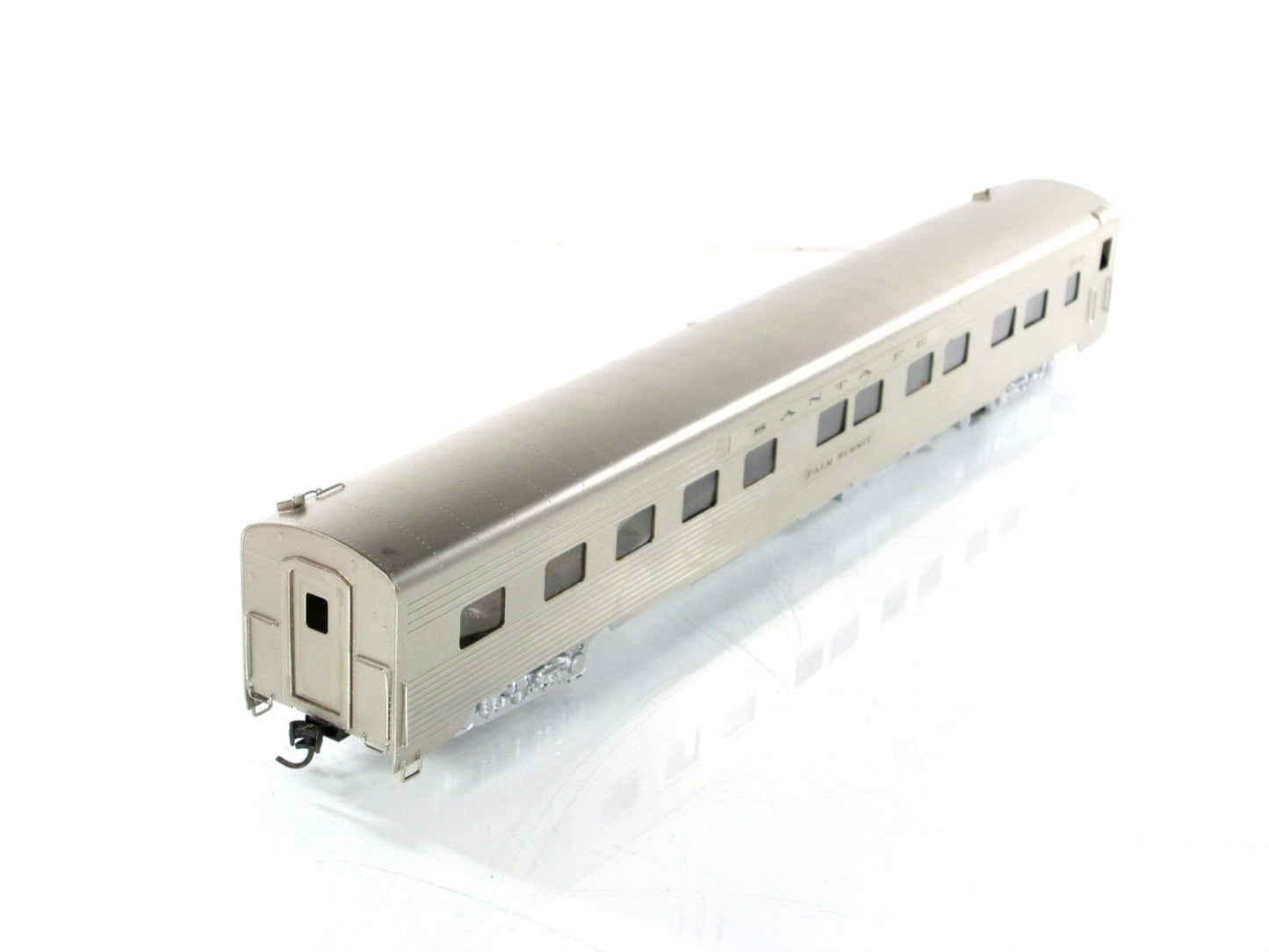 HO Scale BRASS ***SANTA FE*** PALM SUMMIT Sleeper Car ---- Soho 0718, Knuckle Cp
