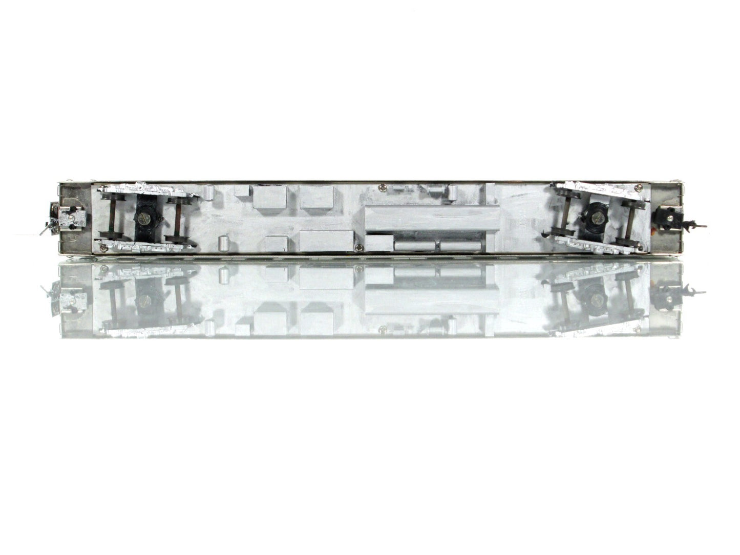 HO Scale BRASS ***SANTA FE*** PALM SUMMIT Sleeper Car ---- Soho 0718, Knuckle Cp