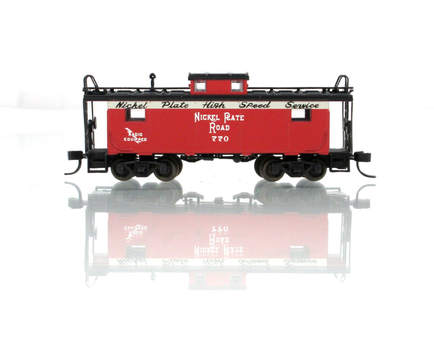 N Scale ***NICKEL PLATE ROAD*** NE-6 Cupola Caboose #770 - Atlas 33434 ****RARE*