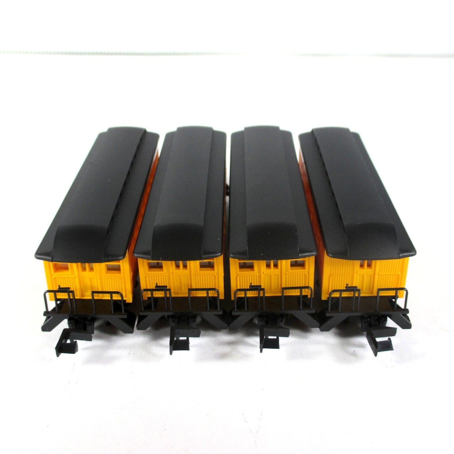 N Scale ***SOUTHERN PACIFIC*** OVERTON 4-Set --Roundhouse 89431, Knuckle Cp RARE