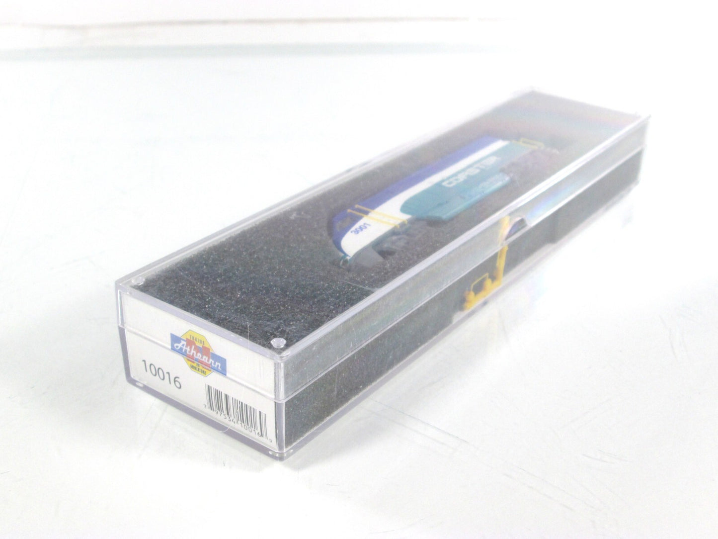 N Scale ***SAN DIEGO COASTER** F59PHI Locomotive #3001 - Athearn 10016, DCC Rdy