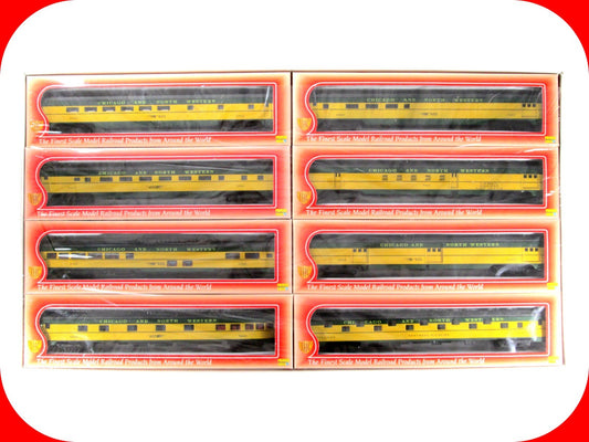 HO Scale **CNW The 400** Passenger Set - IHC 48048 50404, Knuckle Cpl, Interiors