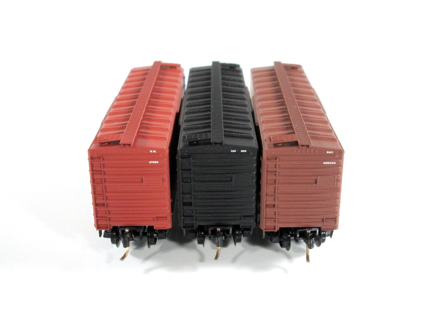 N Scale CHESSIE SYSTEM **Cat Pak** Merger 40' Box Car Set - Micro Trains 20276-2