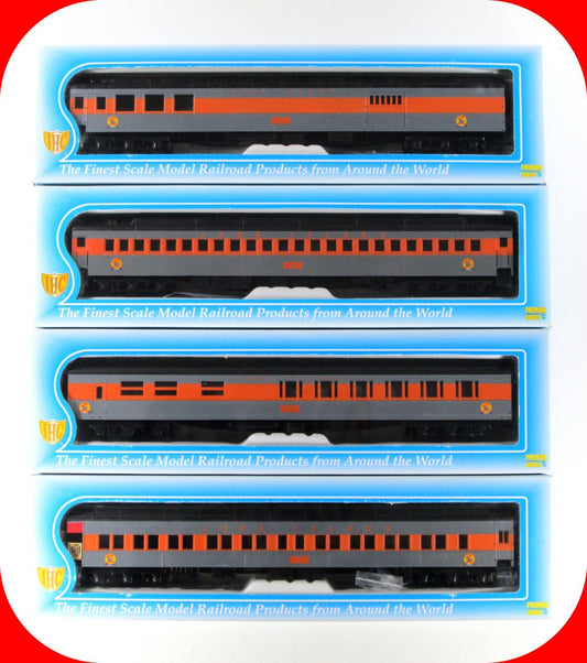 HO Scale ***LONG ISLAND RAILROAD** Heavyweight Passenger Car 4-Pack Set ---- IHC