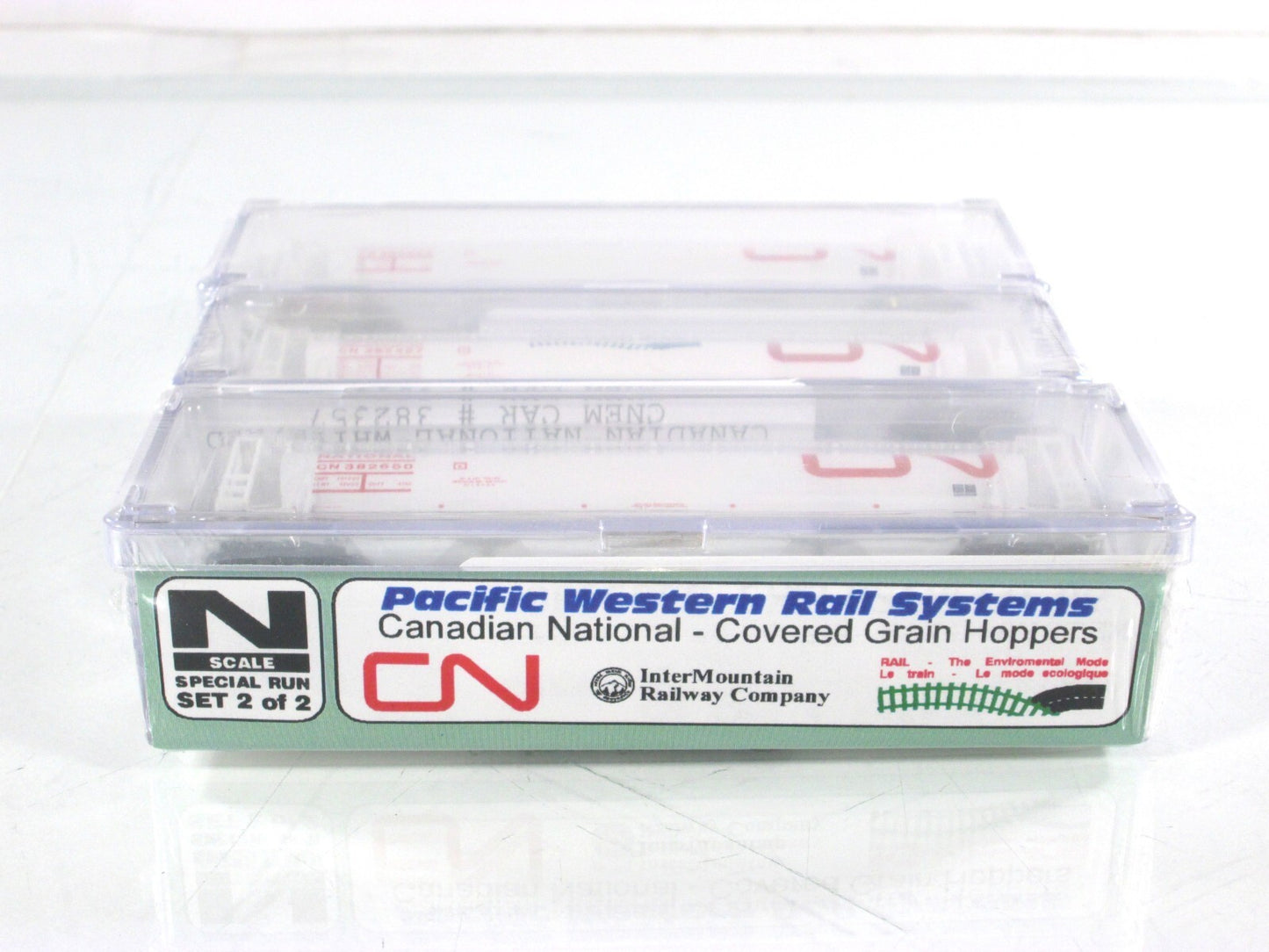 N Scale **CANADIAN NATIONAL** Hopper 3-Set 2 - Intermountain PWRS Special *RARE*