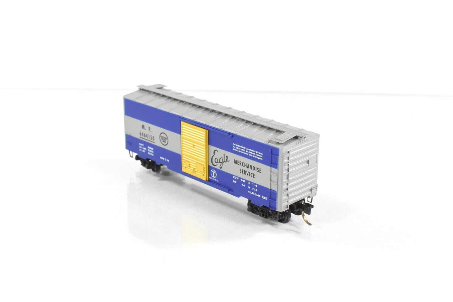 N Scale **MISSOURI PACIFIC** Eagle Box Car - Micro Trains, Lowell Smith 6464-150