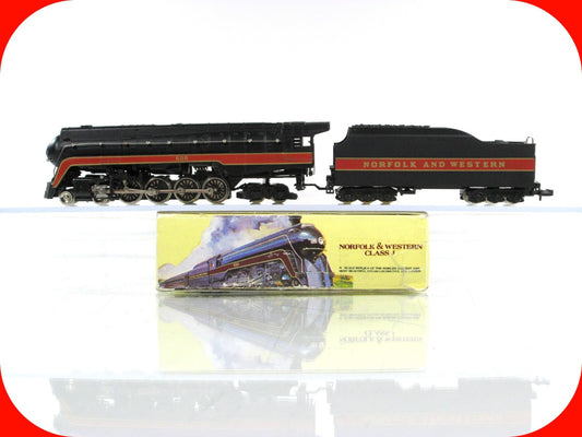 N Scale **NORFOLK & WESTERN** Class J 4-8-4 Locomotive #608 -Bachmann 51-0658-A4