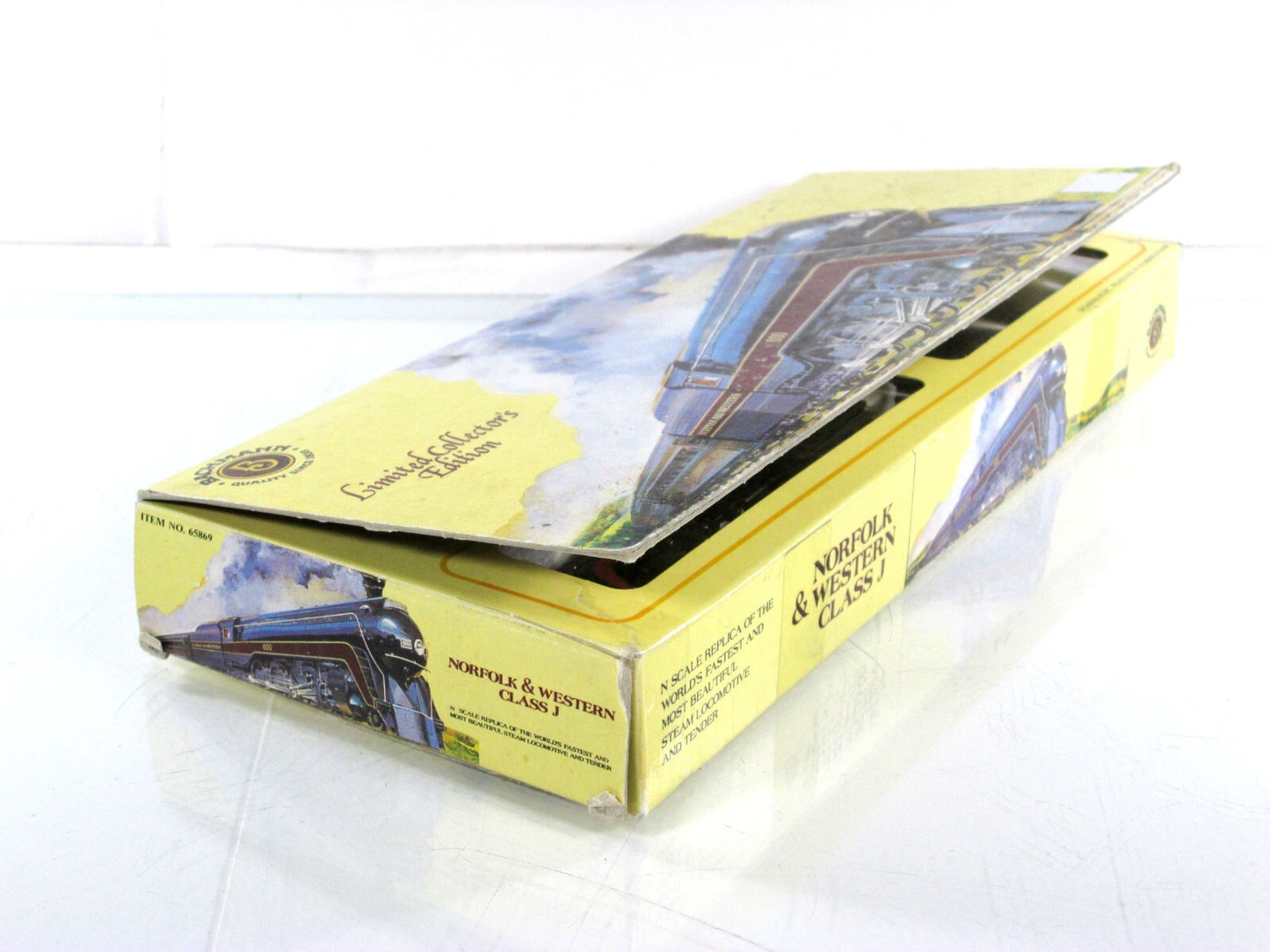 N Scale **NORFOLK & WESTERN** Class J 4-8-4 Locomotive #608 -Bachmann 51-0658-A4