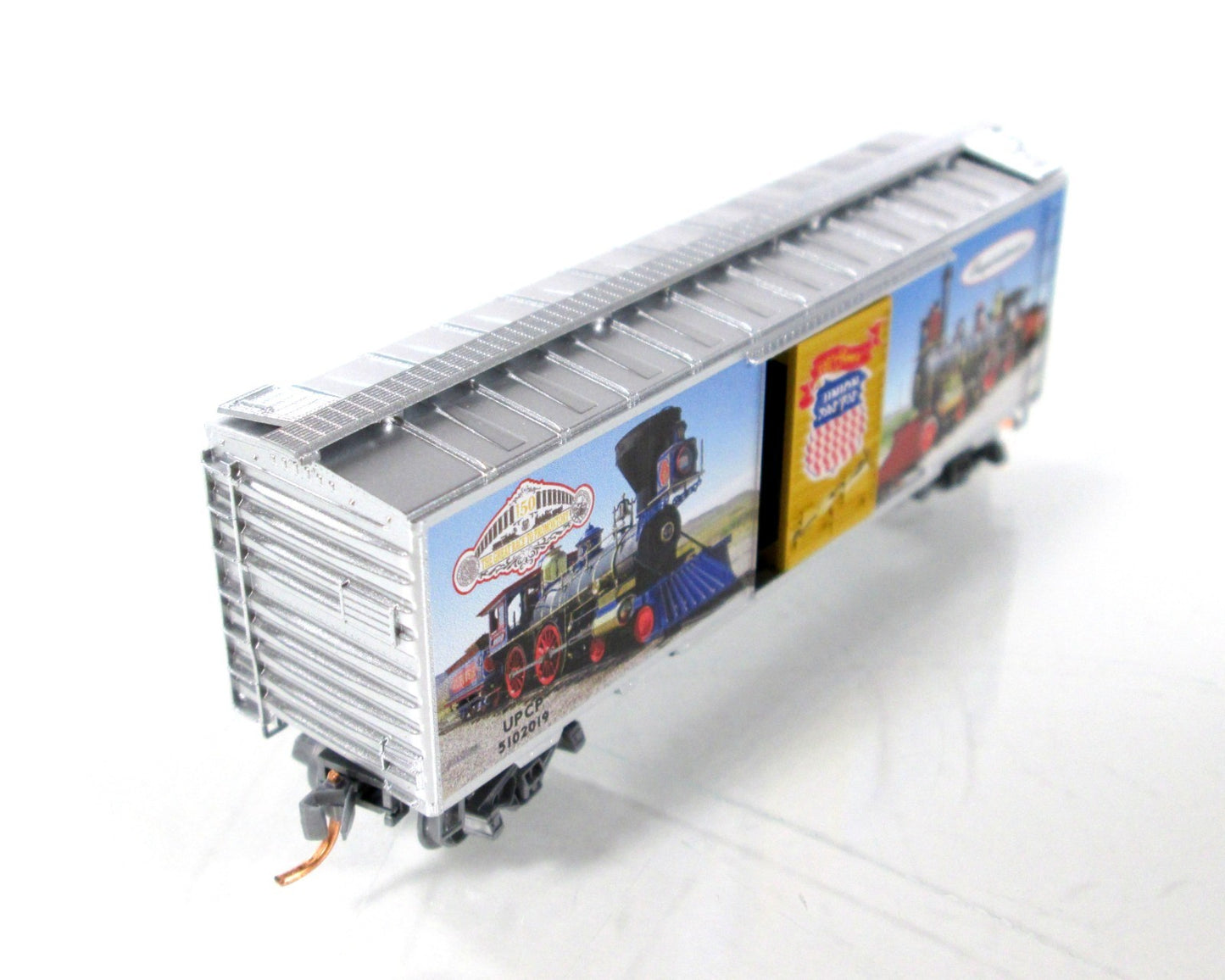 N Scale ***UNION PACIFIC GOLDEN SPIKE*** Box Car - Micro Trains NSE 18-170 *RARE