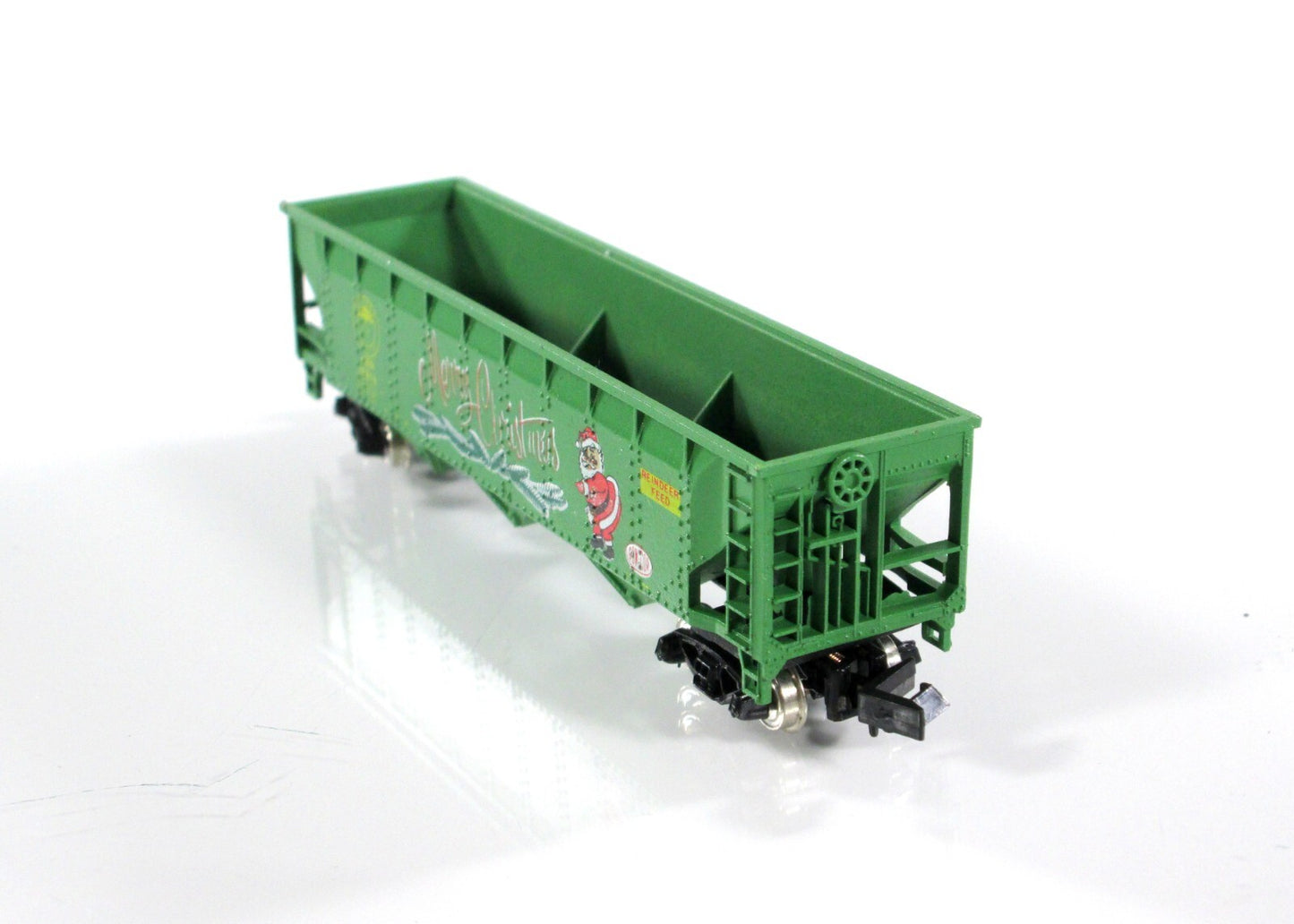 N Scale **MERRY CHRISTMAS** Reindeer Feed Hopper, ARR 1981b - Con-Cor *RARE