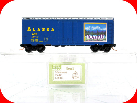 N Scale **DENALI** National Park, ALASKA Box Car #10711 - MTL, Lowell Smith RARE