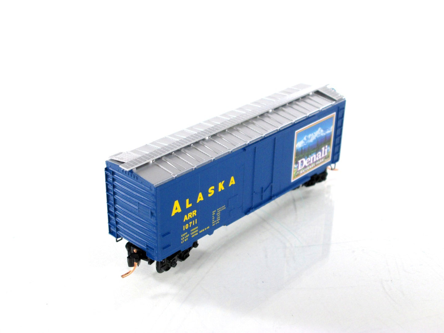 N Scale **DENALI** National Park, ALASKA Box Car #10711 - MTL, Lowell Smith RARE
