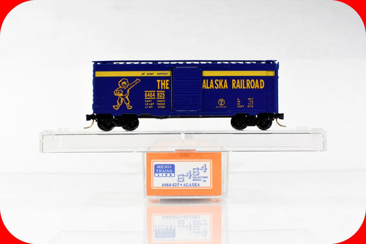 N Scale **ALASKA RAILROAD** Box Car - MTL / Lowell Smith / Lionel 6464-825 *RARE