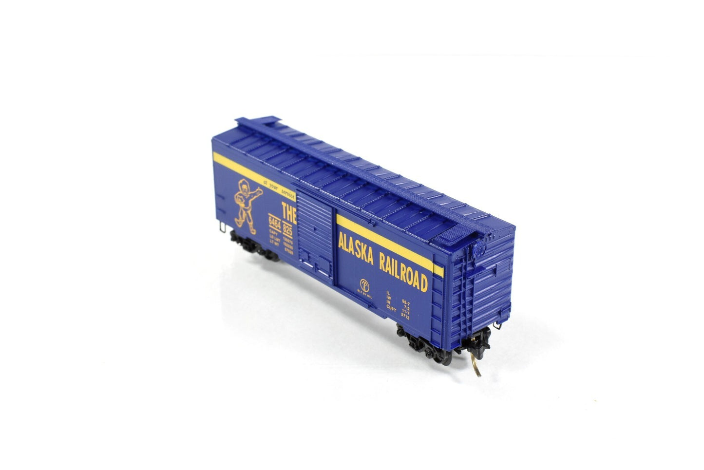N Scale **ALASKA RAILROAD** Box Car - MTL / Lowell Smith / Lionel 6464-825 *RARE