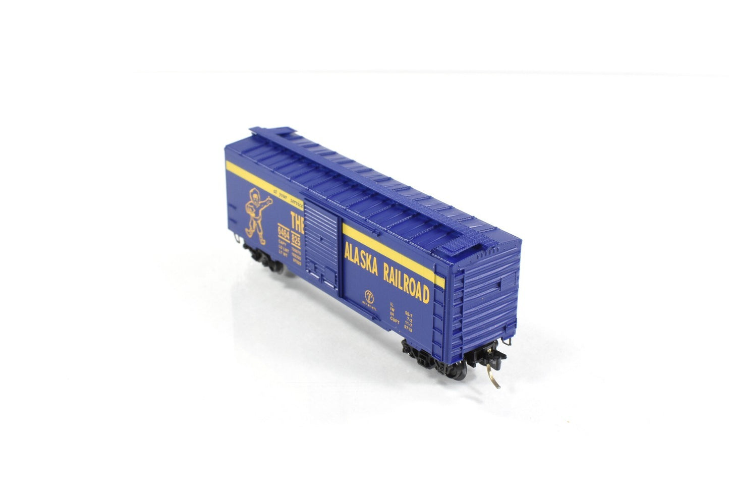 N Scale **ALASKA RAILROAD** Box Car - MTL / Lowell Smith / Lionel 6464-825 *RARE