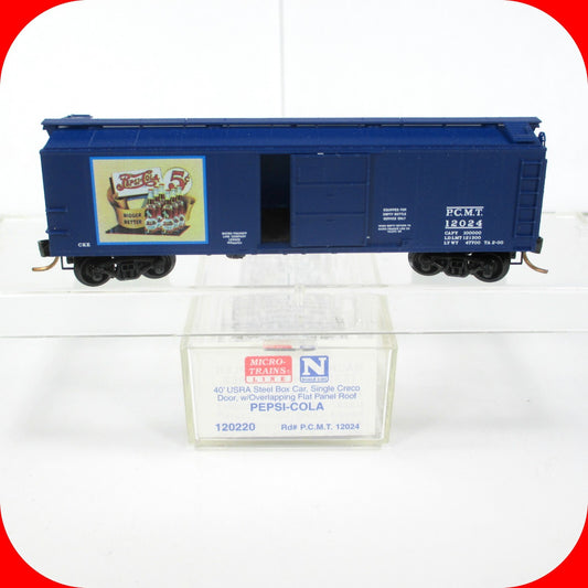 N Scale **PEPSI-COLA** Ice Reefer 40' Box Car - PCMT 12024 - Micro Trains 120220