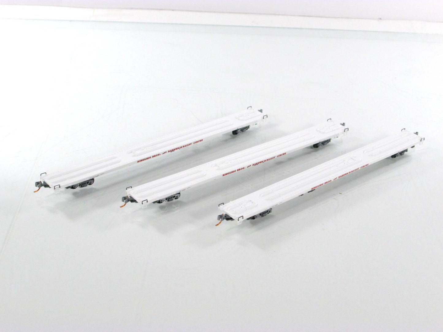 N Scale **RINGLING** Circus Wagons on 89' Flat Cars Set -- Micro Trains 99300050