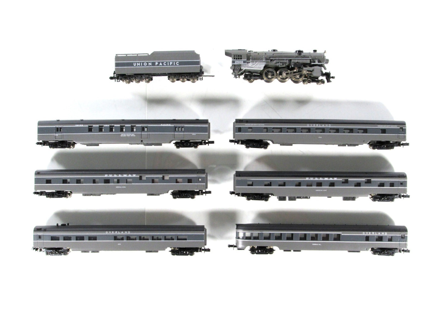 N Scale **UNION PACIFIC OVERLAND** Locomotive & Passenger Set - Con-Cor *Project