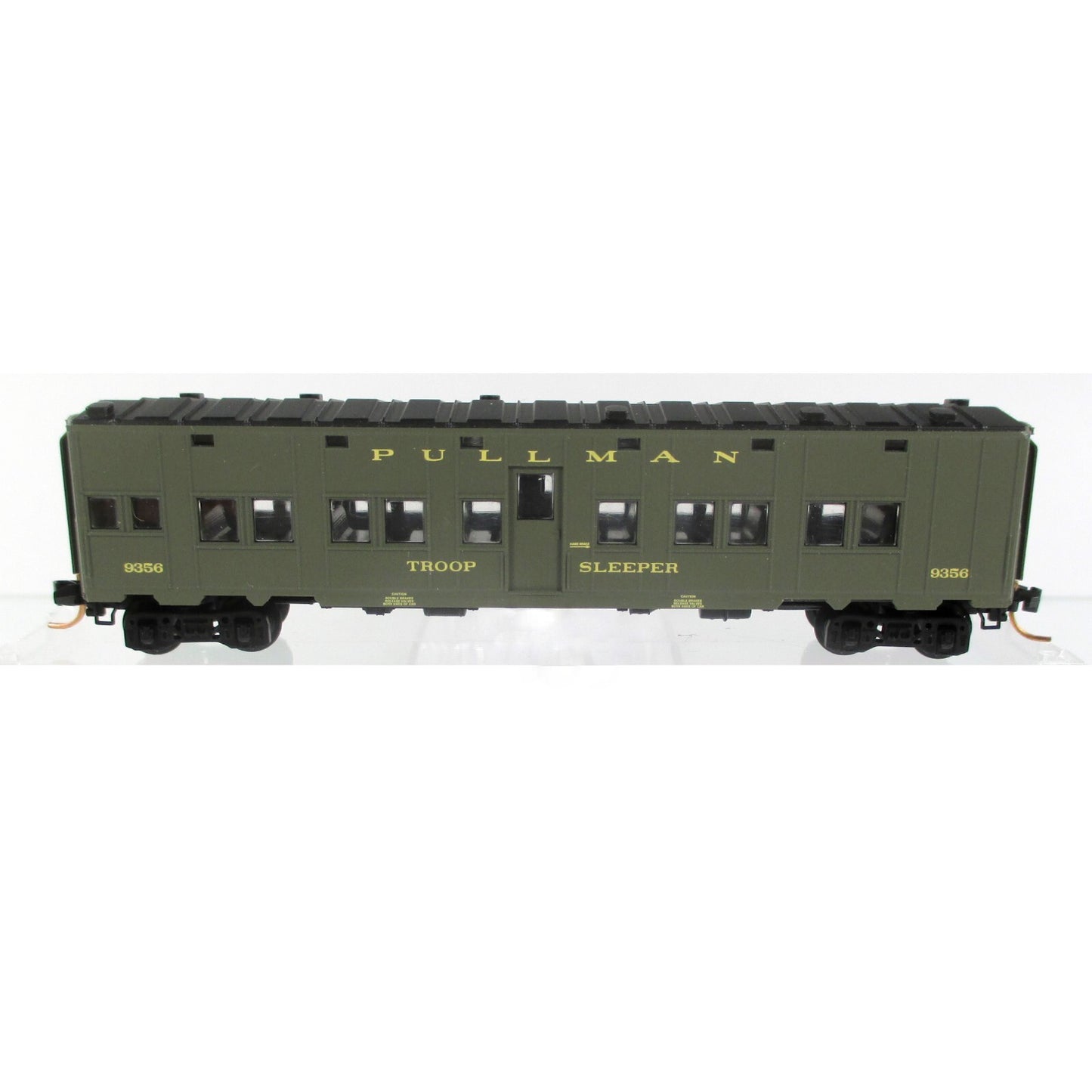 N Scale WWII Department Defense TROOP SLEEPER Car, #9356 - Micro Trains 11600011