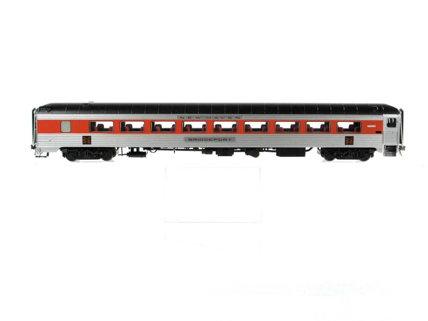 HO Scale **NEW HAVEN** 36-Seat Parlor BRIDGEPORT - Rapido 17114, Lighted **RARE*