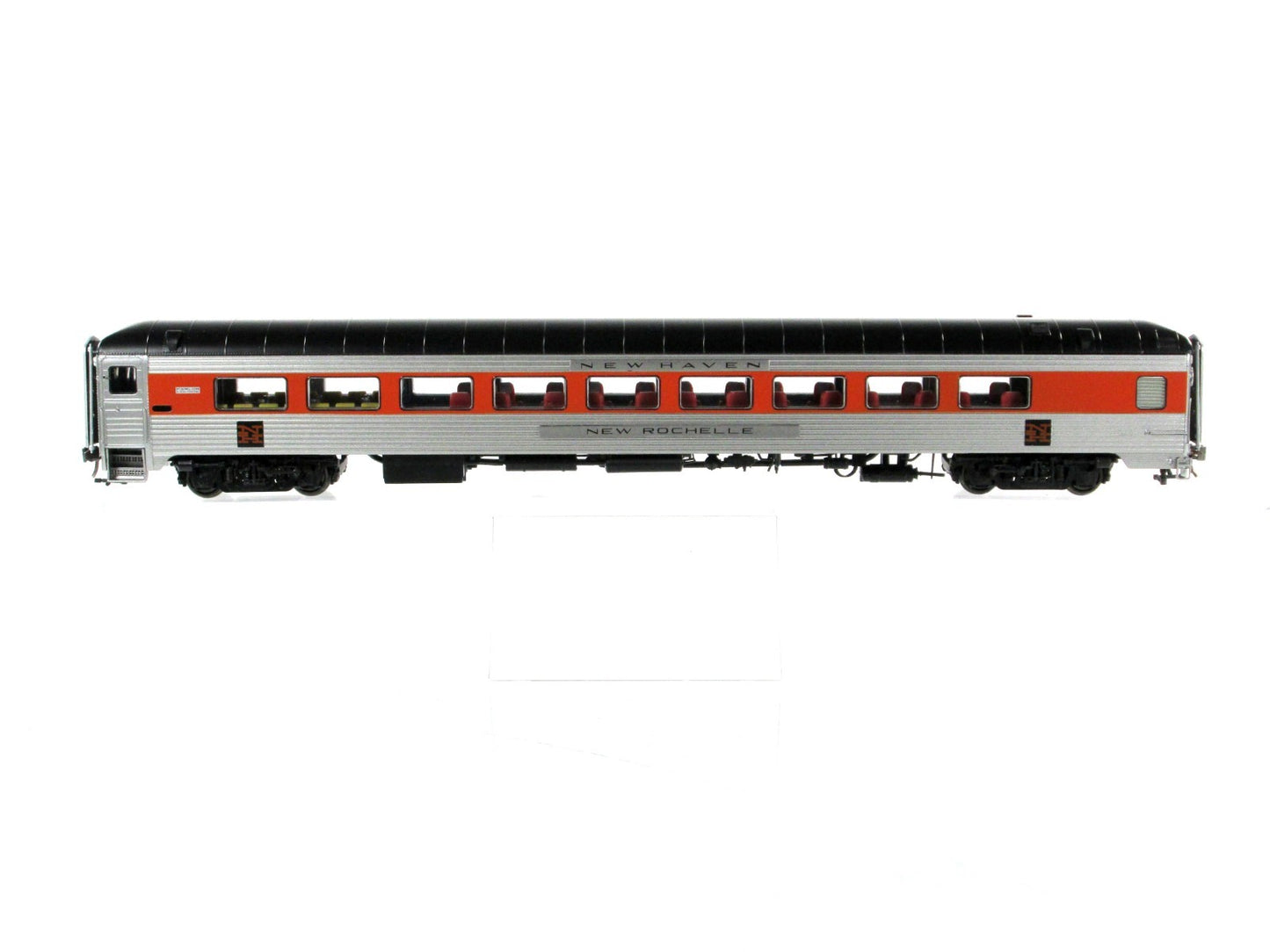 HO Scale *NEW HAVEN* Parlor-Smoker NEW ROCHELLE - Rapido 17119, Lighted **RARE*