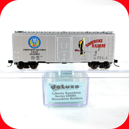 N Scale US AIR FORCE **Moonshine Raiders** Box Car #44-61815 -- by DELUXE 240261