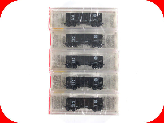 N Scale **WESTERN MARYLAND** Twin-Bay Coal Hopper 5-Pack Set -Micro Trains 56092