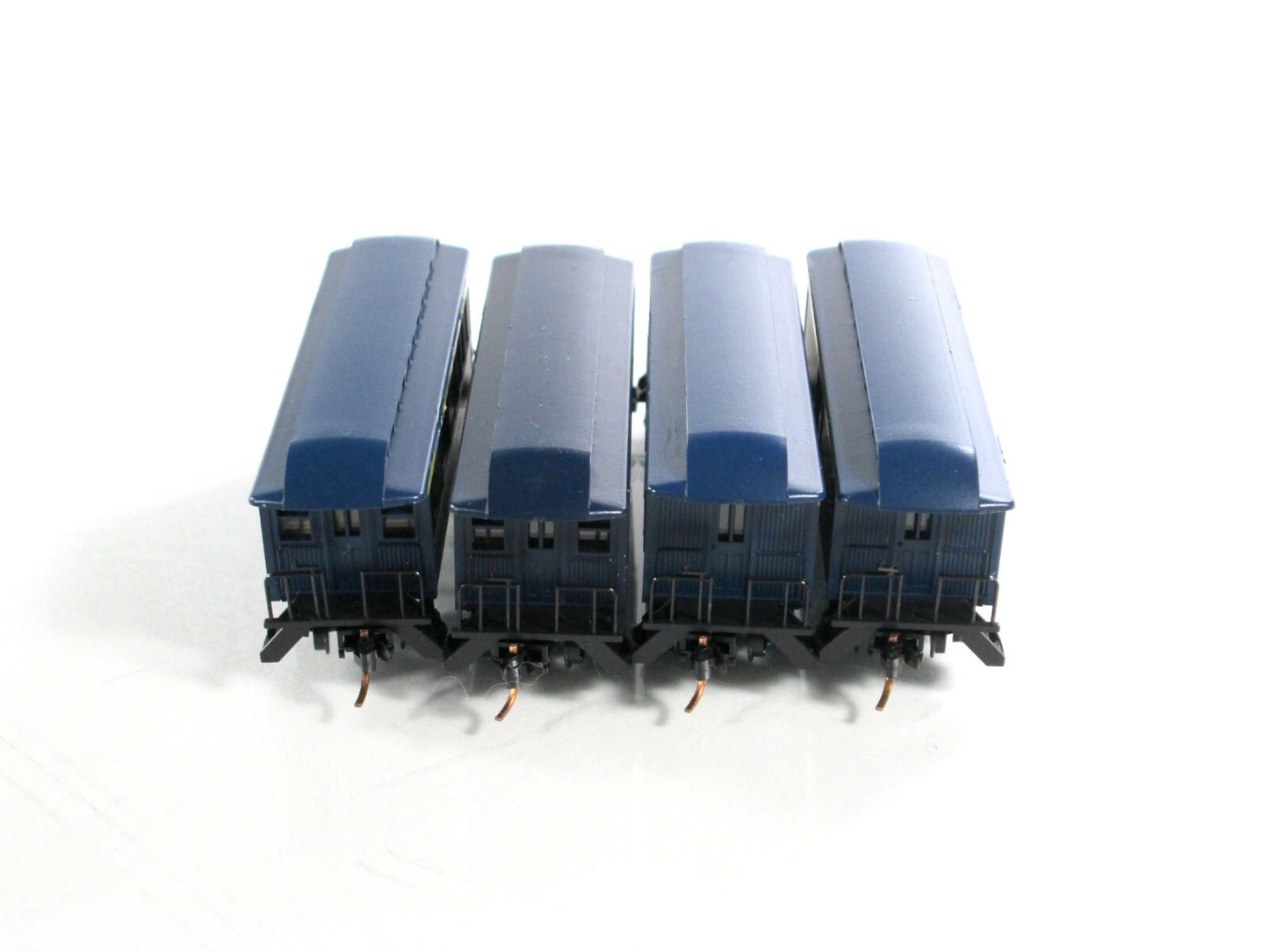 N Scale ***CHESAPEAKE & OHIO*** OVERTON Passenger 4-Pack, Roundhouse, MTL Cplrs