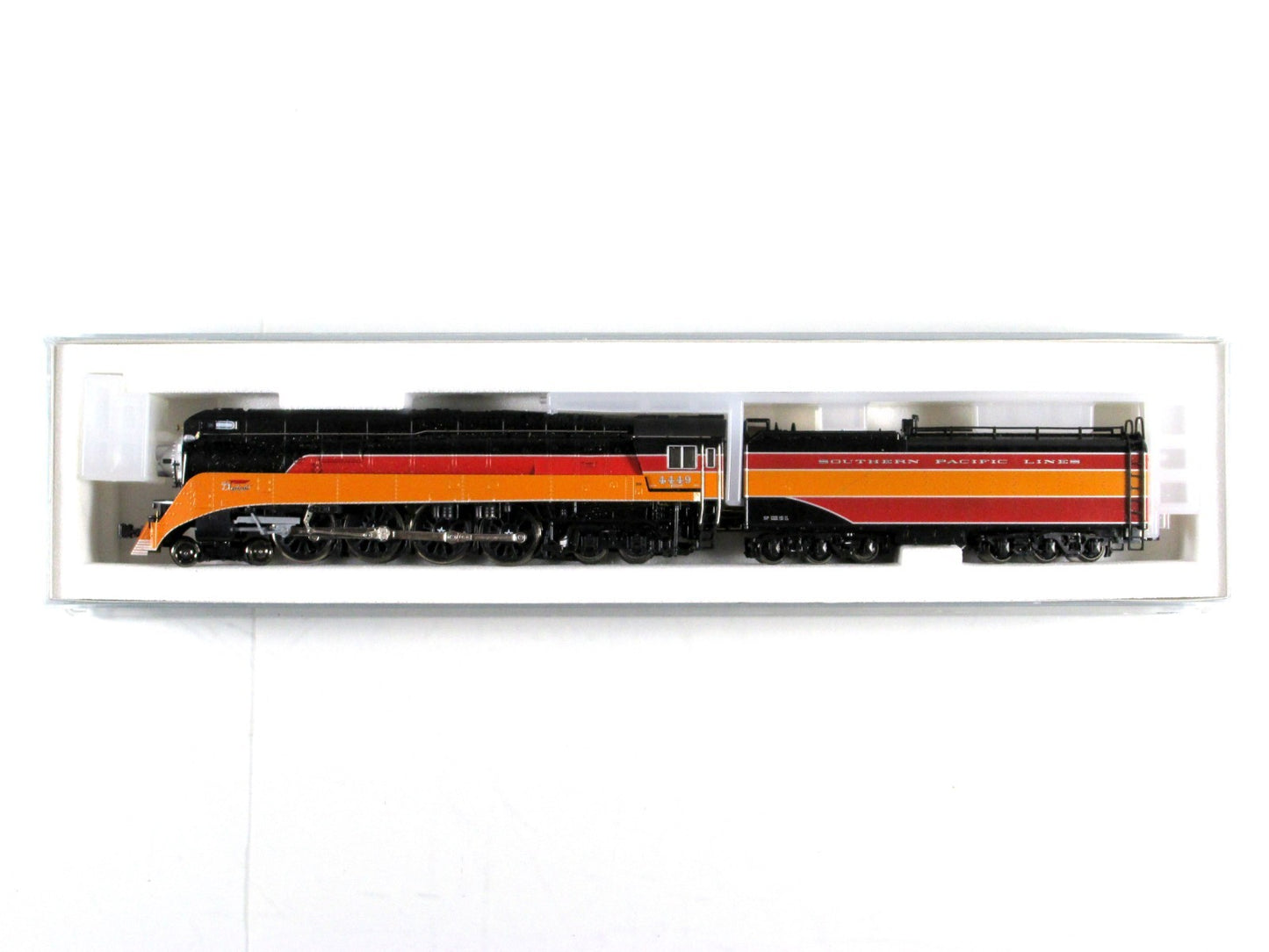 N Scale **SOUTHERN PACIFIC DAYLIGHT** 4-8-4 GS-4 #4449 -Kato 126-0305, DCC Ready
