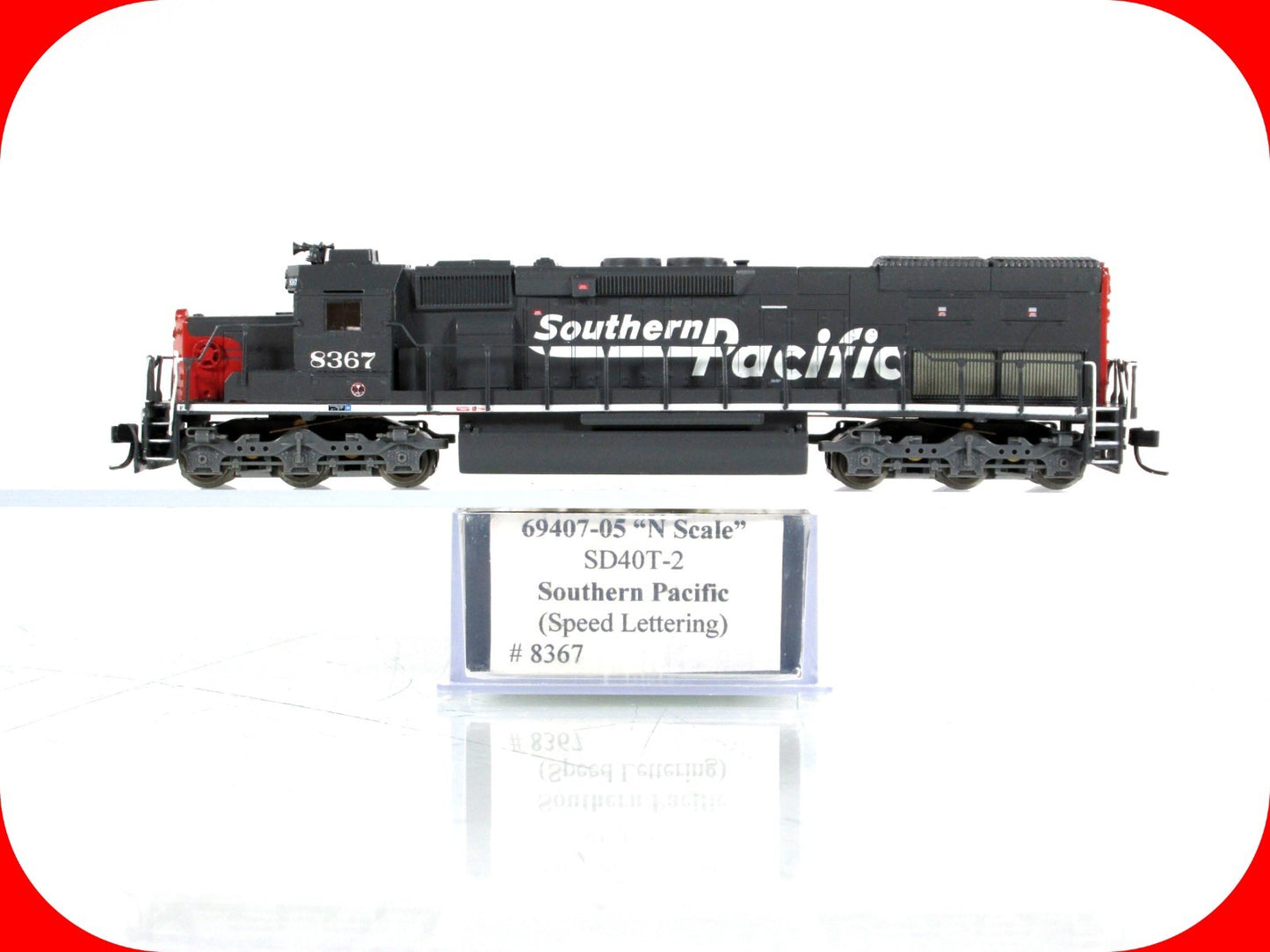 N Scale **SOUTHERN PACIFIC** SD40T-2 #8367 -- Intermountain 69407-05 **DCC Ready