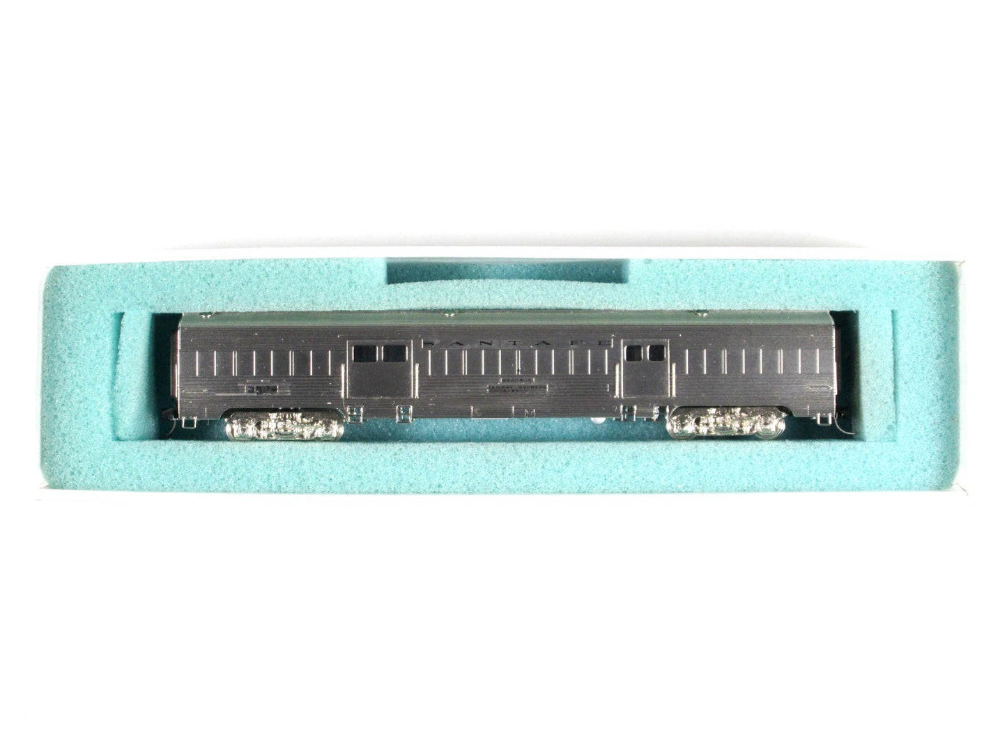 N Scale BRASS ***SANTA FE*** Baggage Car #3532 -- PECOS RIVER 1861, MTL Couplers