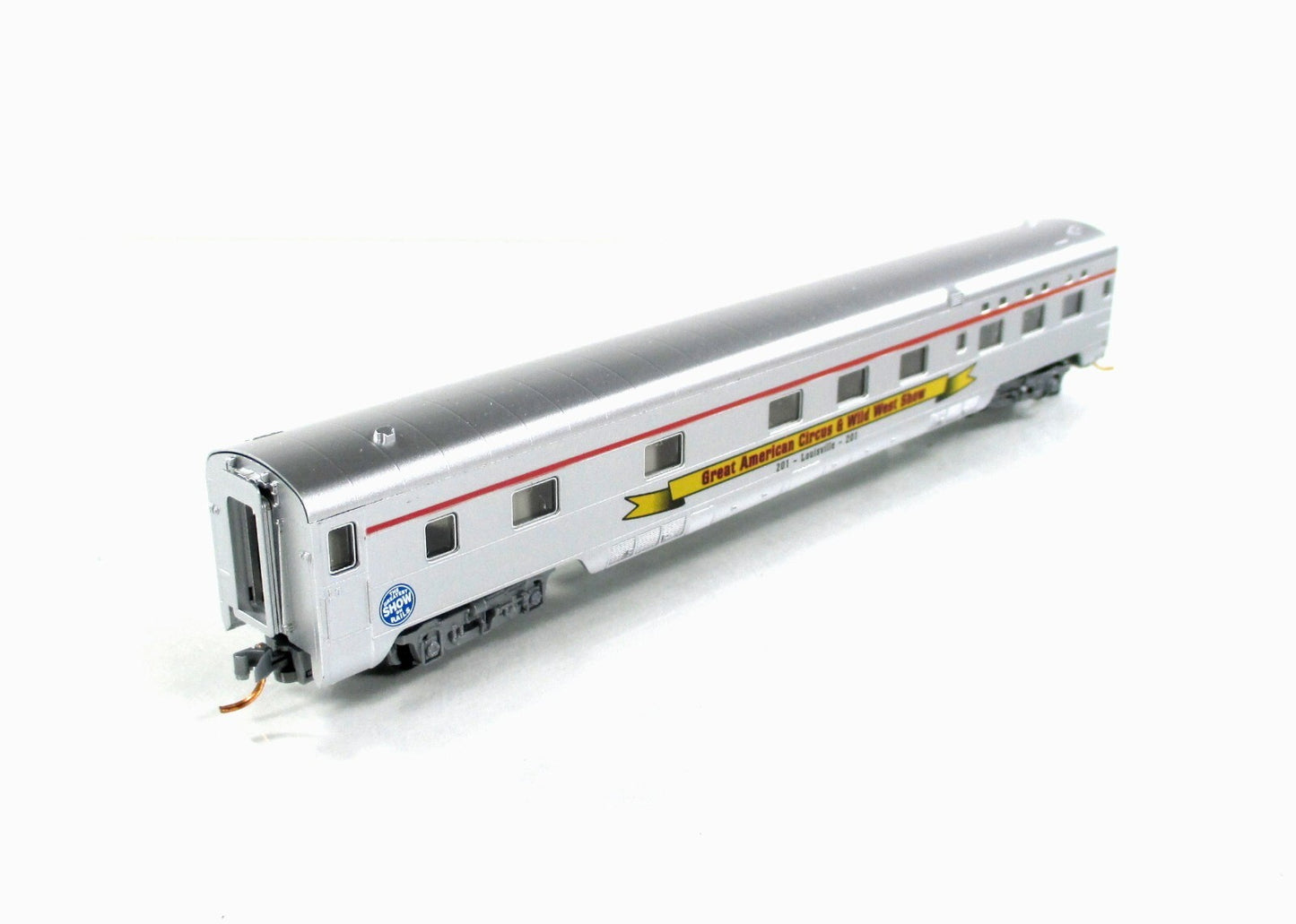 N Scale *GREAT AMERICAN CIRCUS* #15 LOUISVILLE Coach -Micro Trains, Lowell Smith