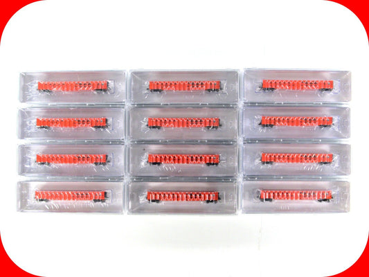N Scale *DENVER RIO GRANDE WESTERN* 52' Gondola 12-Car Set - TrainWorx FVM 25201