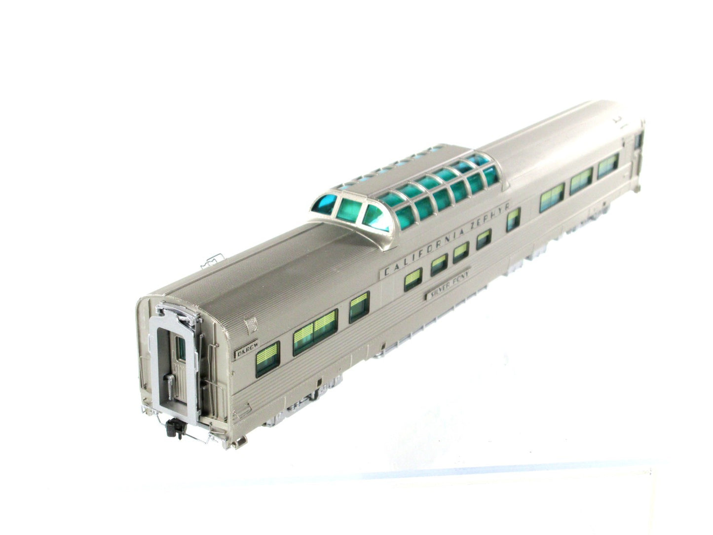 HO Scale ***DRGW CA ZEPHYR** SILVER PONY Vista Dome 1108 -Broadway 537