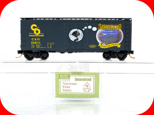 N Scale **SHENANDOAH** National Park Box Car, C&O 20811 -MTL, Lowell Smith *RARE