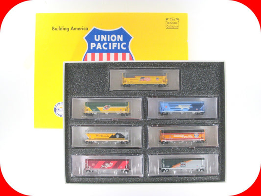 N Scale ***UNION PACIFIC*** Heritage Hopper 7-Pack --- Intermountain Special Run