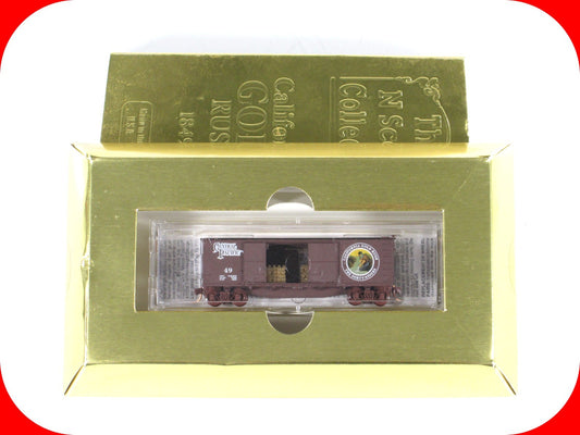 N Scale ***CALIFORNIA GOLD RUSH*** Box Car, CP 49 - Micro Trains NSC 05-70 *RARE