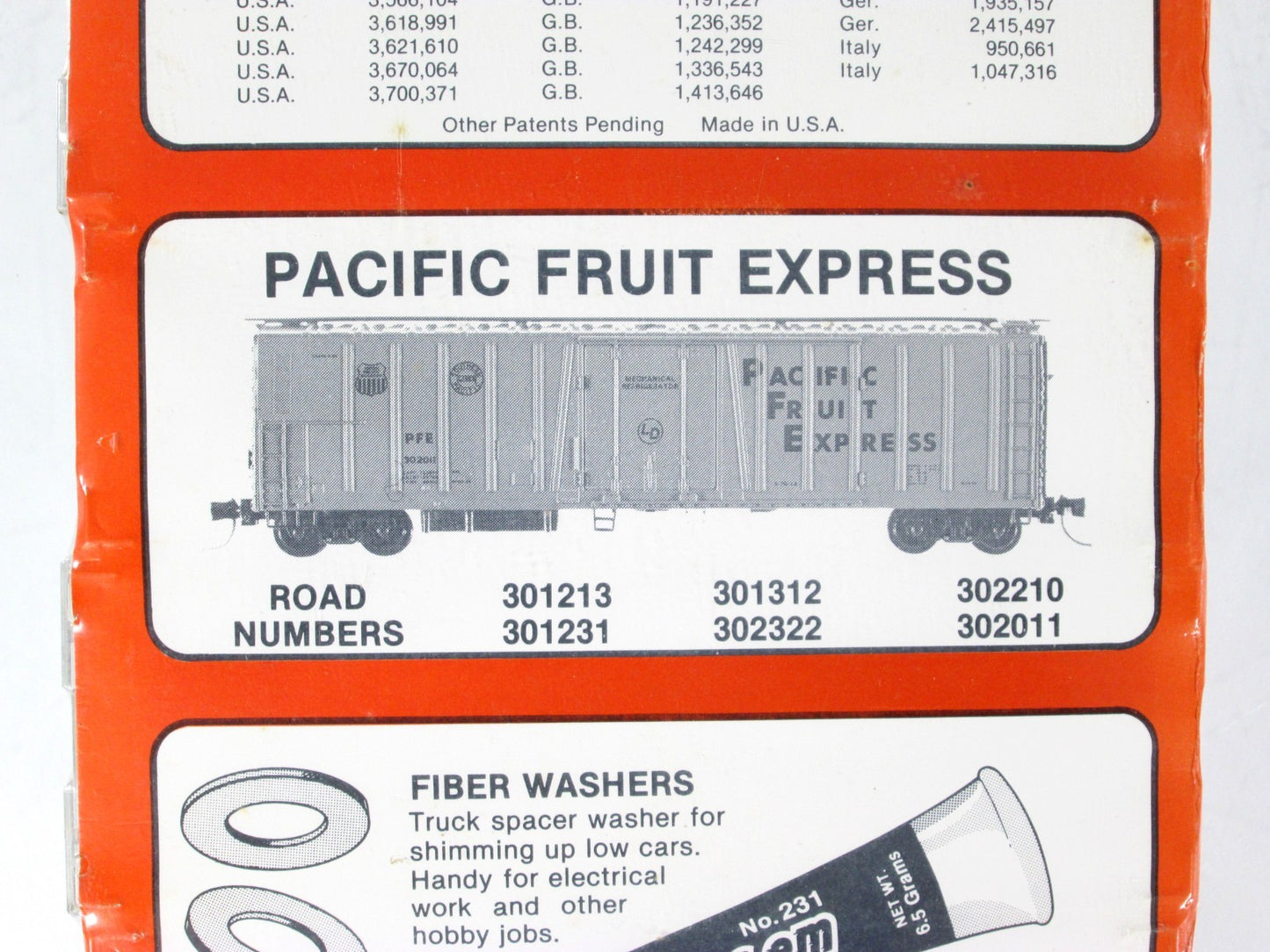 N Scale ***PACIFIC FRUIT EXPRESS** UP-SP Reefer 6-Set - Kadee Micro Trains 70012