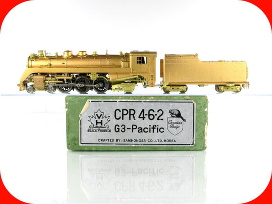 HO Scale BRASS ***CANADIAN PACIFIC*** G3-Pacific 4-6-2 Locomotive -- Van Hobbies