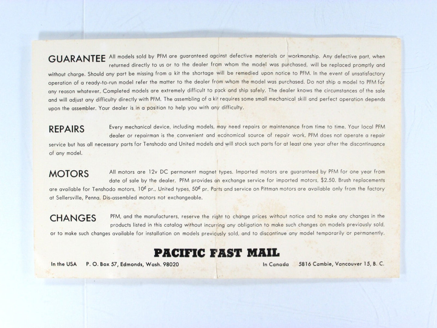 HO Scale BRASS ***CANADIAN PACIFIC*** G3-Pacific 4-6-2 Locomotive -- Van Hobbies