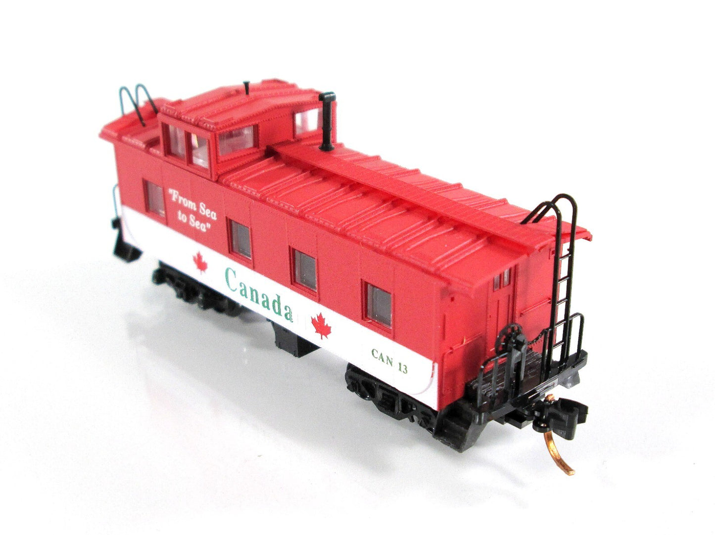 N Scale **CANADA** Series Cupola Caboose, CAN #13 - Micro Trains 10000160 **RARE