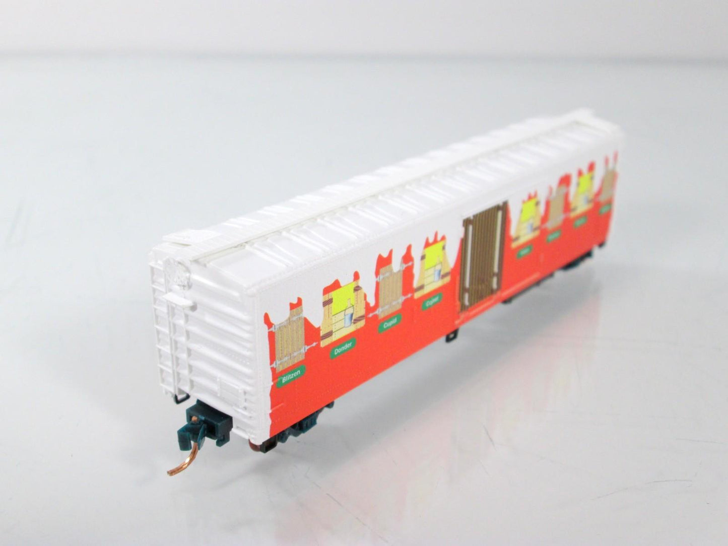 N Scale ***KCS HOLIDAY EXPRESS*** Reindeer Box Car - Micro Trains Special **RARE