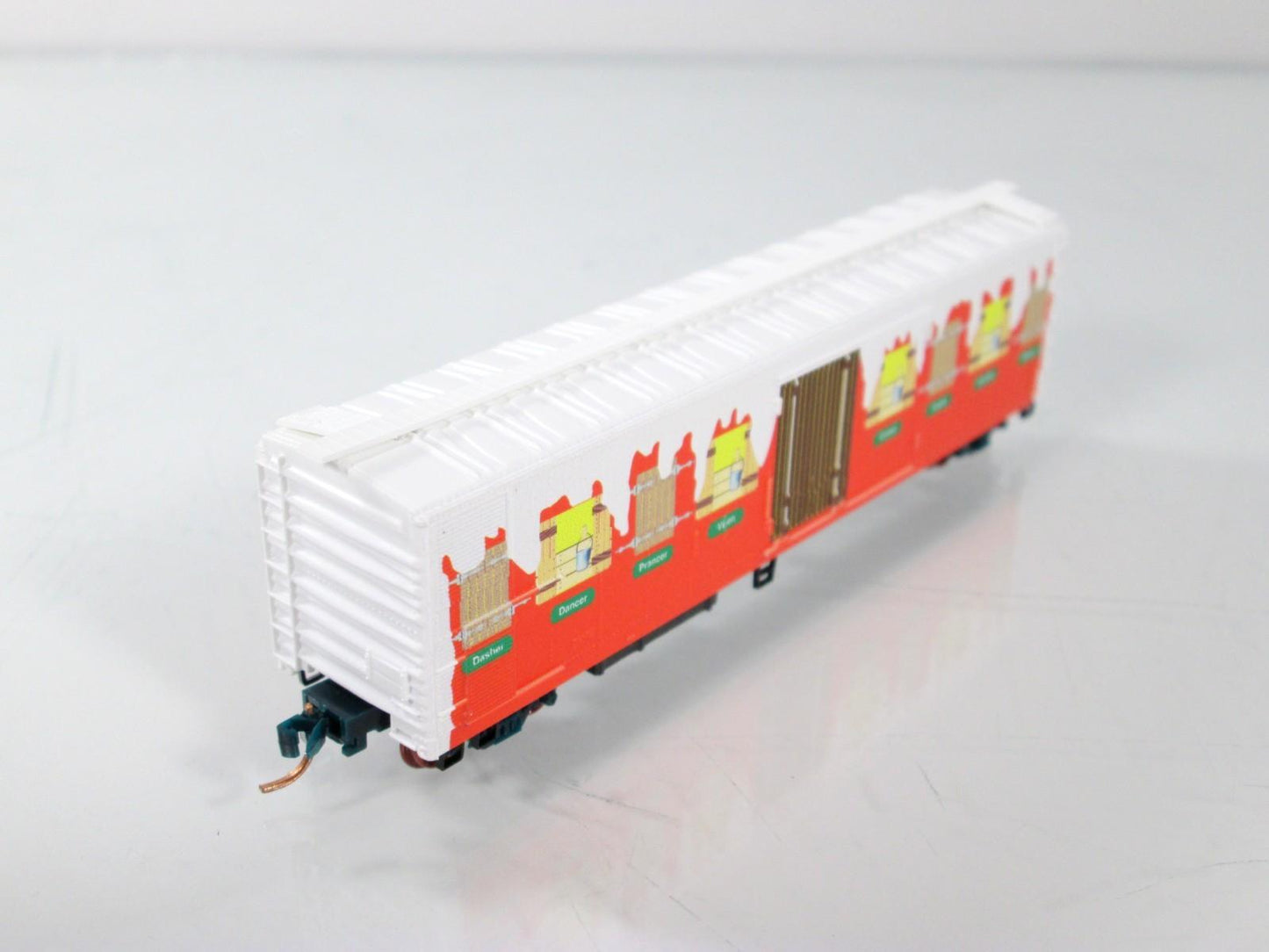 N Scale ***KCS HOLIDAY EXPRESS*** Reindeer Box Car - Micro Trains Special **RARE