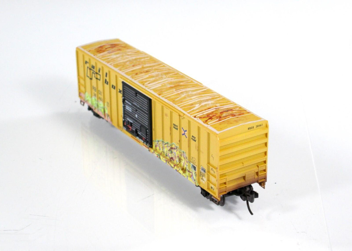 N Scale **RAILBOX, NATIONAL GARLIC DAY** GRAFFITI Box Car, Micro Trains 02544569
